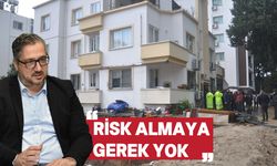 Girne'de sağanak yağış nedeniyle çökme tehlikesine karşı bir apartman boşaltıldı