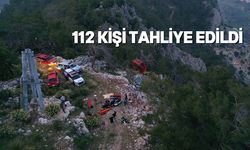 Antalya'daki teleferik kazasında kurtarma çalışmaları devam ediyor