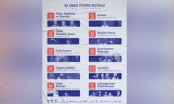 20. Kıbrıs Tiyatro Festivali 17 Mayıs Cuma akşamı başlıyor