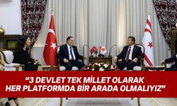 Başbakan Üstel, TC Ombudsmanı Malkoç ile Azerbaycan Ombudsmanı Aliyeva'yı kabul etti