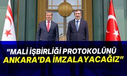 Başbakan Üstel ve Türkiye Cumhurbaşkanı Yardımcısı Yılmaz Ankara’da Mali İşbirliği Protokolü’nü ele aldı