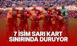 Fenerbahçe derbisi öncesi düşündüren detay! Galatasaray'da 7 isim kart sınırında