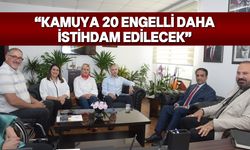 Gardiyanoğlu, Kıbrıs Türk Ortopedik Engelliler Derneği'ni kabul etti
