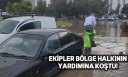 Gazimağusa'da sağanak nedeniyle yaşanan olumsuzluklara belediye müdahale ediyor