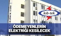 Kıb-Tek’ten borçlulara uyarı