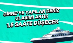 Mersin-Girne deniz ulaşımı 1,5 saate düşüyor