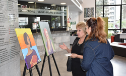 "1. Üreten Kadınlar Sergisi" Girne'de sanatseverlerle buluştu
