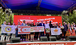 Mehmetçik Büyükkonuklu gençler Eskişehir’de KKTC'yi temsil etti