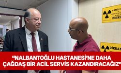 Sağlık Bakanı Dinçyürek  Nalbantoğlu Hastanesi’ni ziyaret etti