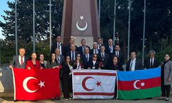 Şehit Aileleri ve Malül Gaziler Derneği heyeti, Azerbaycan’da temaslarda bulunuyor