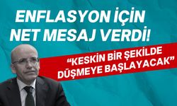 TC Hazine ve Maliye Bakanı Mehmet Şimşek: "Dezenflasyon sürecine gireceğiz"