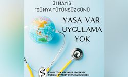 Tıp-İş'ten Dünya Tütünsüz Günü mesajı: “Mevcut yasanın tadili ve tam anlamıyla uygulamaya girmesi hayati önemdedir”