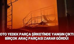 Alayköy Sanayi Bölgesinde yangın!