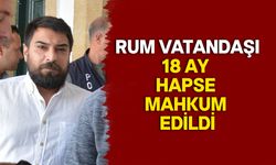 Aracında yapılan aramada 2 adet silah ve mermi bulunun Rum vatandaşı 18 ay hapse mahkum edildi