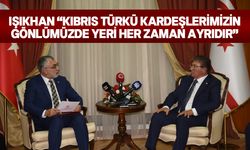 Başbakan Üstel, Türkiye Çalışma ve Sosyal Güvenlik Bakanı Işıkhan’ı kabul etti