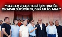 Bayram namazını kılan Cumhurbaşkanı Ersin Tatar, basına açıklamada bulundu