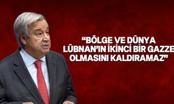 BM Genel Sekreteri Guterres, Lübnan ile İsrail sınırında yaşanan tehlikeli gelişmeleri değerlendirdi