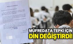 Çocuğu din dersinden muaf olsun diye Hristiyanlığa geçti!