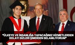 Cumhurbaşkanı Tatar, Bülent Ecevit Anadolu Lisesi’nin mezuniyet törenine katıldı