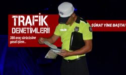 Denetimlerde 3 sürücü tutuklanırken, 20 araç trafikten men edildi