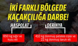 Derinya ve Haspolat'ta CÖŞ kaçakçılığa geçit vermedi!