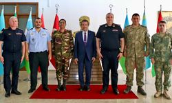 Ertuğruloğlu, Bangladeş, Moritanya ve Azerbaycan’dan askeri ateşeleri kabul etti