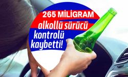 Gazimağusa'da alkollü sürücü kaza yaptı!