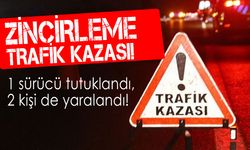 Girne’de Karaoğlanoğlu Caddesi zincirleme trafik kazası!