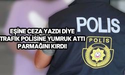 Girne'de polis memuruna saldırı!