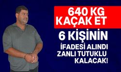 Kaçak etlerle yakalanan zanlıya 4 gün ek tutukluluk verildi!