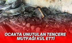 Lefkoşa'da ocakta unutulan tencere yangına neden oldu