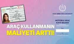 Motorlu araçların kayıt ve ruhsat harçlarıyla sürüş ehliyeti harçlarına zam geldi!