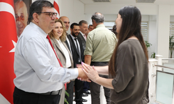 Maliye Bakanı Berova, Kurban Bayramı tatili öncesi son mesai günü olan bugün bakanlık personeli ile bayramlaştı