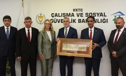 TC Çalışma ve Sosyal Güvenlik Bakanı Işıkhan, Bakan Gardiyanoğlu’nu ziyaret etti