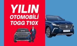 Togg T10X Türkiye'de yılın otomobili oldu!