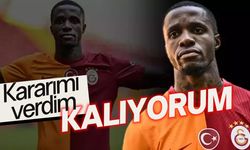 Wilfried Zaha'dan Galatasaray kararı