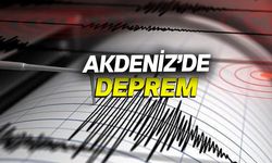 Akdeniz’de Girit Adası açıklarında 3.1 büyüklüğünde bir deprem meydana geldi