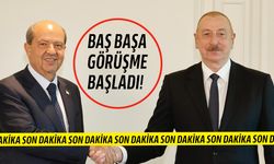 Cumhurbaşkanı Tatar, Azerbaycan Cumhurbaşkanı Aliyev ile bir araya geldi