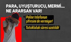 Evinde tüfek mermisi ve uyuşturucu bulunmuştu, tutukluluk süresi uzatıldı!