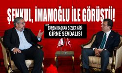 Girne Belediye Başkanı Şenkul, heyeti ile birlikte Ekrem İmamoğlu ile görüştü!