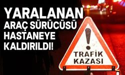 Girne''de trafik kazası: 1 yaralı!