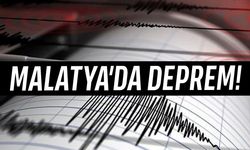 Malatya'da 4,3 büyüklüğünde deprem