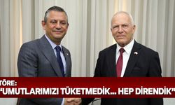 Meclis Başkanı Töre, CHP Genel Başkanı Özel ve heyetini kabul etti
