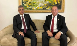 Dinçyürek, Türkiye Sağlık Bakanı Memişoğlu ile bir araya geldi