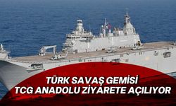 TCG Anadolu (L-400) yarın ziyarete açılıyor