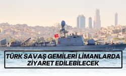 Türk Deniz Kuvvetleri Komutanlığı savaş gemileri Pazar günü Girne ve Mağusa 'da ziyarete açılacak