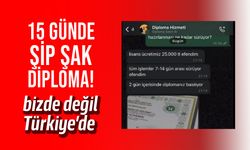 Türkiye'de sosyal medya üzerinden sahte diploma satışı gündem oldu!