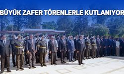 30 Ağustos Zafer Bayramı dolayısıyla Atatürk Anıtı'nda tören yapıldı