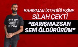 Bakanlık avlusu içinde eski eşine silah doğrulttu