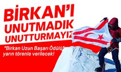 Birkan Uzun Başarı Ödülü yarın verilecek!